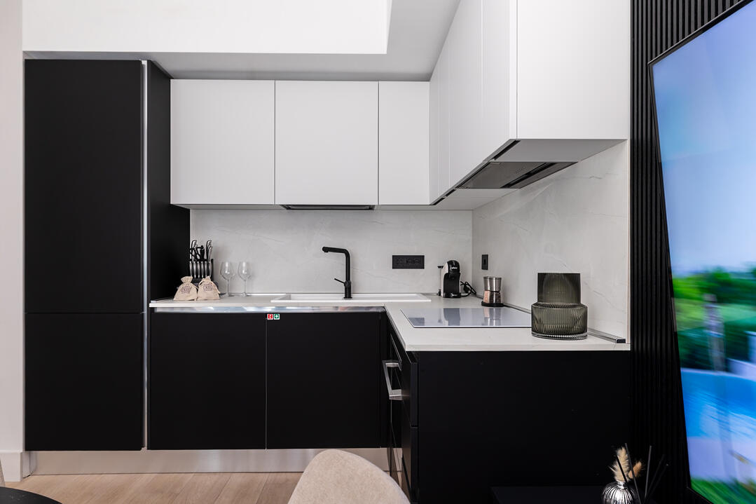 Fully equipped high-end kitchen with all utilities